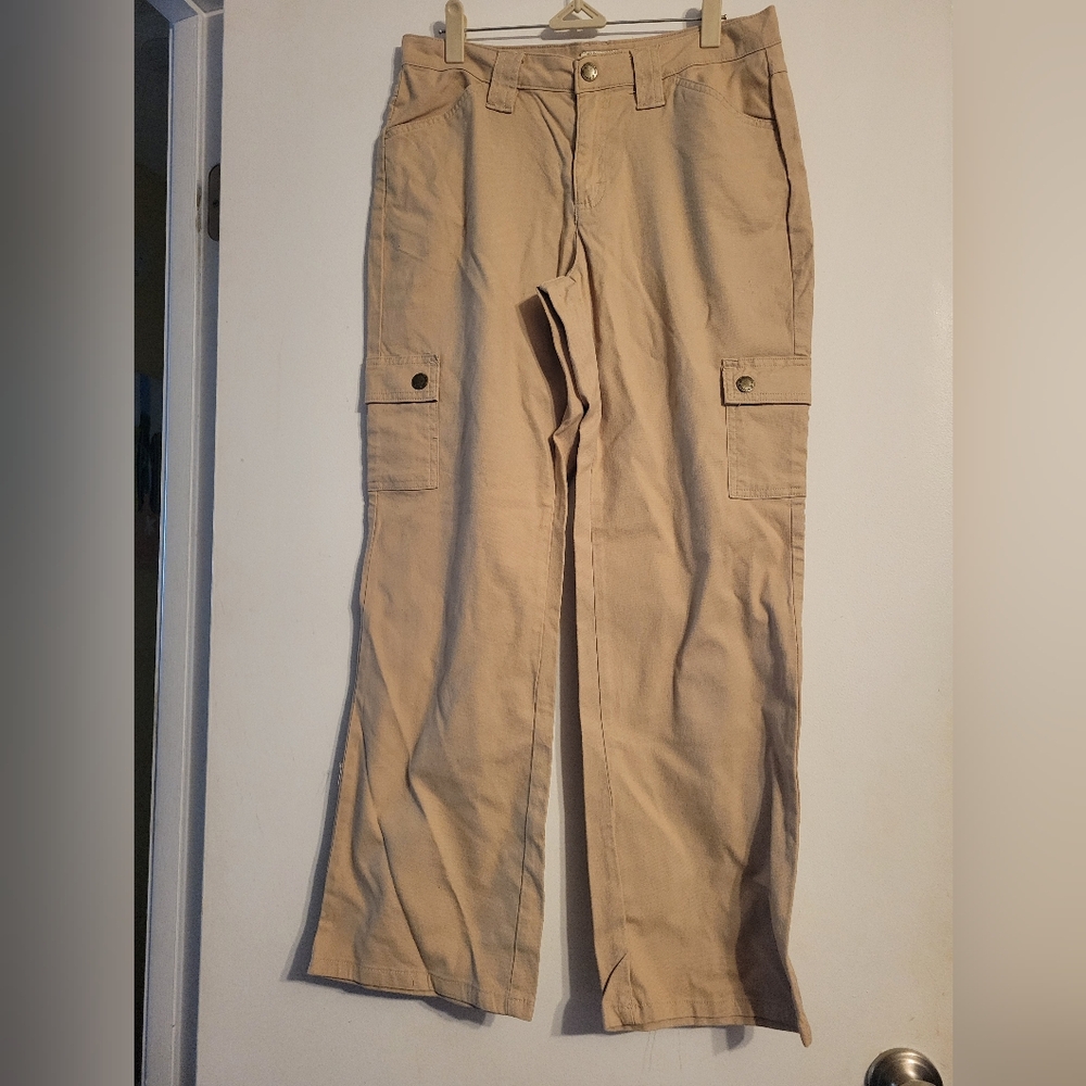 St. Johns Bay Petite Stretch Tan 8P